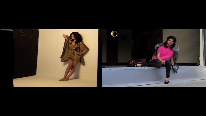 Latina Magazine covershoot bts 328