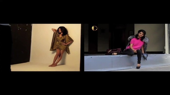 Latina Magazine covershoot bts 330