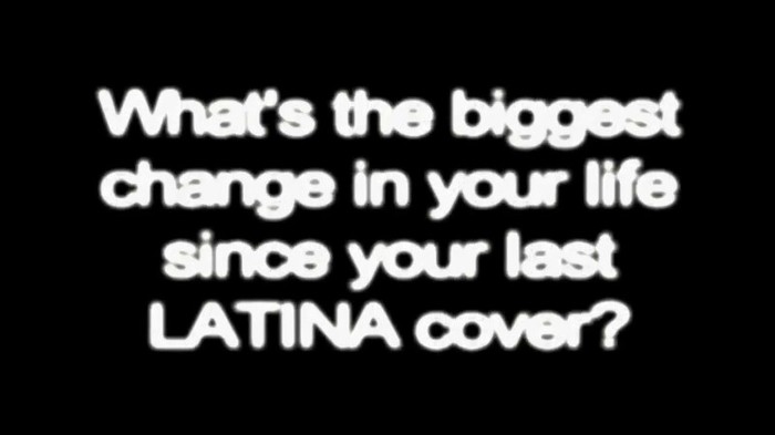 Latina Magazine covershoot bts 376