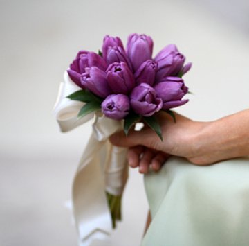 tulip-bridal-bouquet-01 - LALEA FLOREA SUFLETULUI MEU