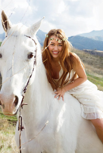 Miley-Cyrus-si-calul-ei-Blue-Jeans - miley cyrus