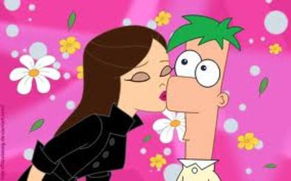 v + f love - Phineas and Ferb