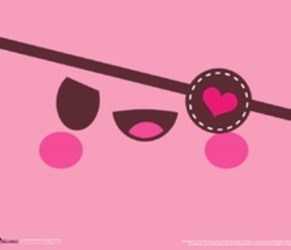 charuka-cute-heart-kawaii-kirby-pink-99314 - CADOU 10000 DE VIZITATORI