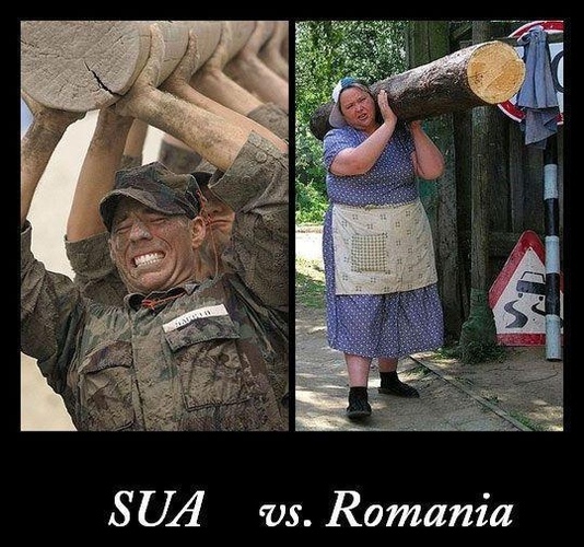 SUA vs. ROMANIA))