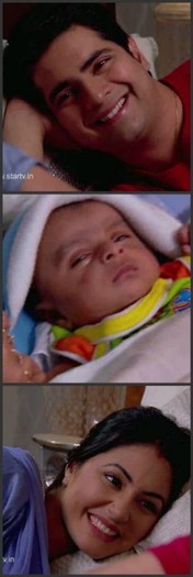 330363_363156620361543_152160674794473_1449430_1526627167_o - NaKsh take care of their baby together