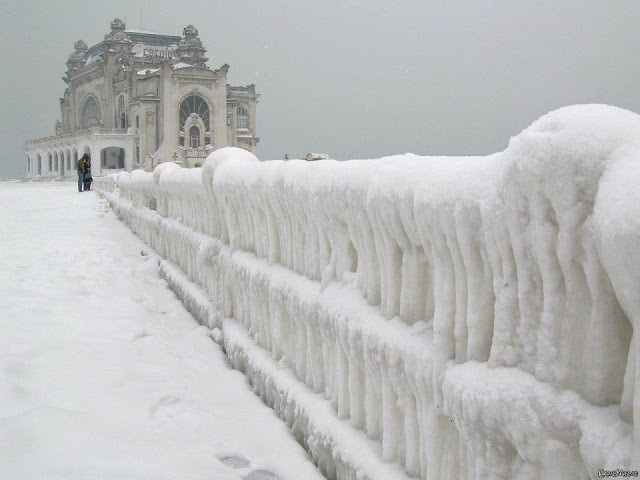 Frozen Black Sea