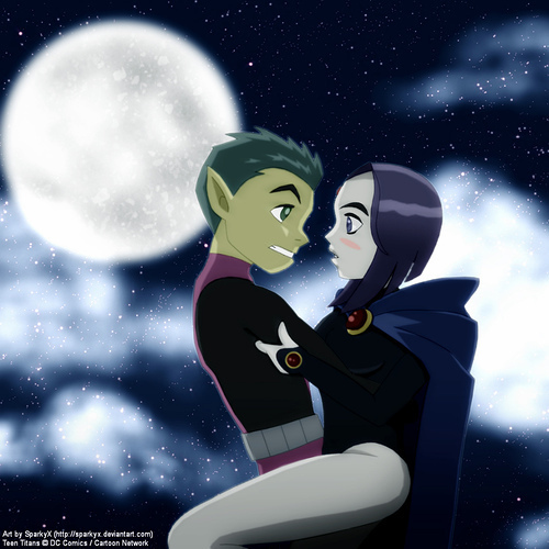 Raven-and-beastboy-beast-boy-and-raven-10158726-500-500 - tineri titani