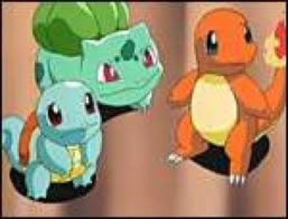 Squirtle,Bulbasour,Charmender