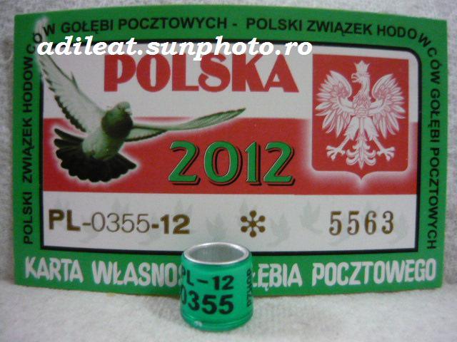 PL-2012. - POLONIA-PL-ring collection