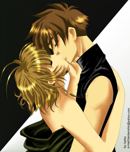 Another_Kiss__Syaoran_Sakura_by_bar