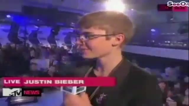 Selena Gomez Interviews Justin Bieber at MTV VMAs 2011 179