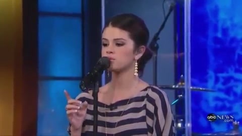 Aywr on GMA 034 - Selena Gomez - A Year Without Rain Good Morning America