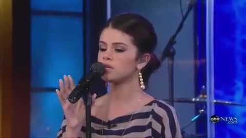 Aywr on GMA 045 - Selena Gomez - A Year Without Rain Good Morning America