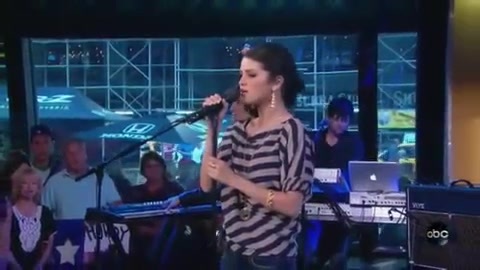 Aywr on GMA 070 - Selena Gomez - A Year Without Rain Good Morning America