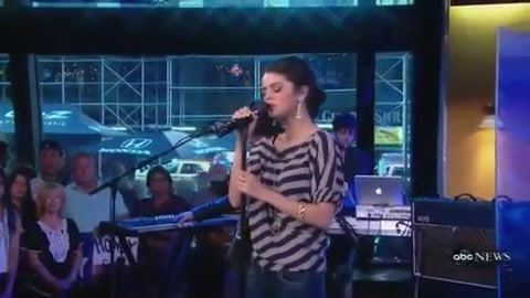 Aywr on GMA 074 - Selena Gomez - A Year Without Rain Good Morning America