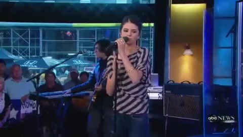Aywr on GMA 080 - Selena Gomez - A Year Without Rain Good Morning America
