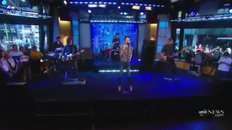 Aywr on GMA 101 - Selena Gomez - A Year Without Rain Good Morning America