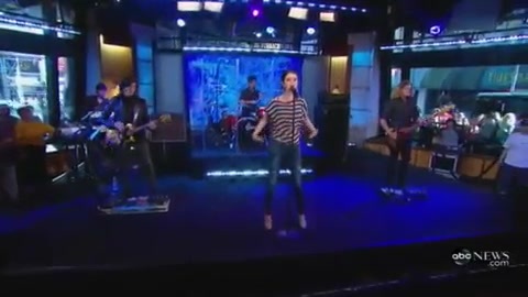 Aywr on GMA 105 - Selena Gomez - A Year Without Rain Good Morning America
