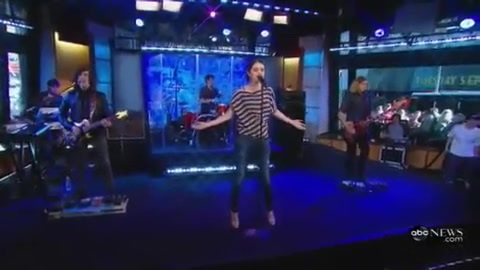 Aywr on GMA 107 - Selena Gomez - A Year Without Rain Good Morning America