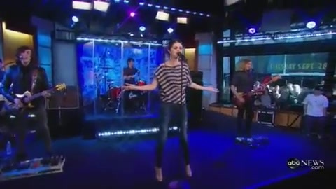 Aywr on GMA 109 - Selena Gomez - A Year Without Rain Good Morning America