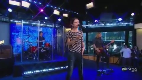 Aywr on GMA 113 - Selena Gomez - A Year Without Rain Good Morning America