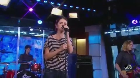 Aywr on GMA 132 - Selena Gomez - A Year Without Rain Good Morning America