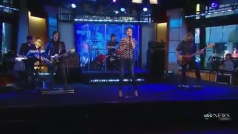 Aywr on GMA 143 - Selena Gomez - A Year Without Rain Good Morning America
