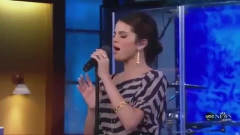 Aywr on GMA 147 - Selena Gomez - A Year Without Rain Good Morning America
