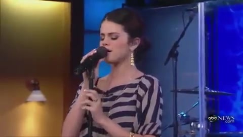 Aywr on GMA 155 - Selena Gomez - A Year Without Rain Good Morning America