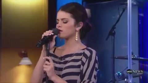 Aywr on GMA 159 - Selena Gomez - A Year Without Rain Good Morning America
