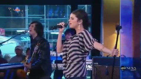Aywr on GMA 414 - Selena Gomez - A Year Without Rain Good Morning America