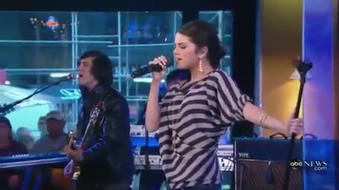 Aywr on GMA 415 - Selena Gomez - A Year Without Rain Good Morning America