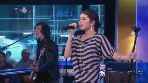 Aywr on GMA 416 - Selena Gomez - A Year Without Rain Good Morning America