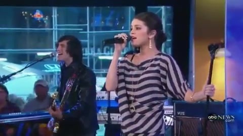 Aywr on GMA 417 - Selena Gomez - A Year Without Rain Good Morning America