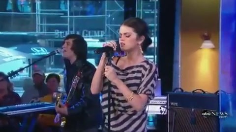 Aywr on GMA 433 - Selena Gomez - A Year Without Rain Good Morning America