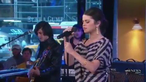 Aywr on GMA 437 - Selena Gomez - A Year Without Rain Good Morning America