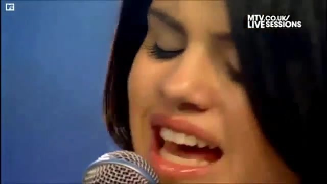 ~0~ 130 - Selena Gomez The Way I Loved You Live on MTV Live Sessions
