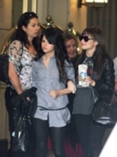  - Selena Gomez and Demi Lovato arriving at Tornoto Airport