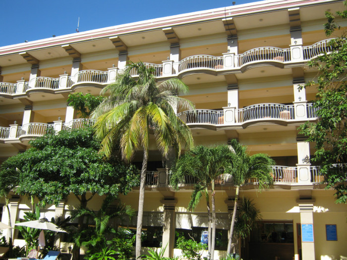 Hotelul Angkor Howard - camerele spre piscina