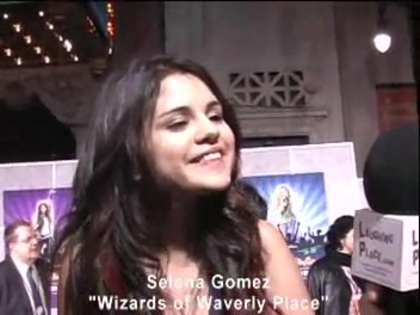 Selena Gomez at the Premiere for Hannah Montana Concert 032