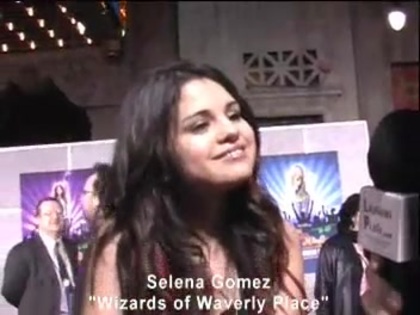 Selena Gomez at the Premiere for Hannah Montana Concert 042