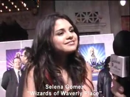 Selena Gomez at the Premiere for Hannah Montana Concert 043