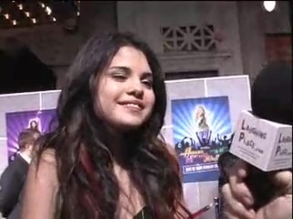 Selena Gomez at the Premiere for Hannah Montana Concert 089