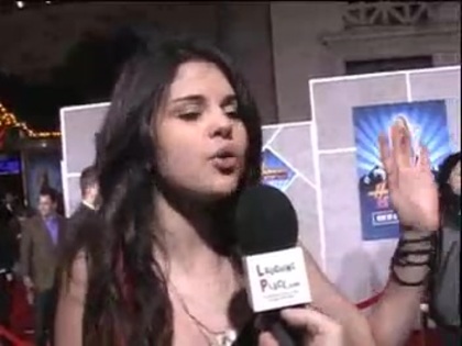 Selena Gomez at the Premiere for Hannah Montana Concert 175