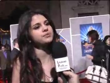 Selena Gomez at the Premiere for Hannah Montana Concert 190