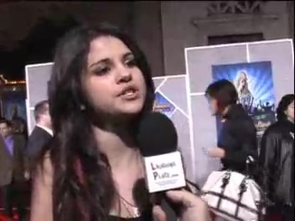 Selena Gomez at the Premiere for Hannah Montana Concert 191