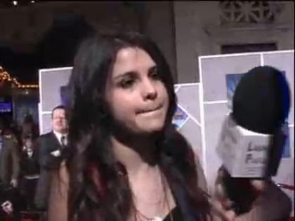Selena Gomez at the Premiere for Hannah Montana Concert 205