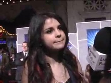 Selena Gomez at the Premiere for Hannah Montana Concert 211
