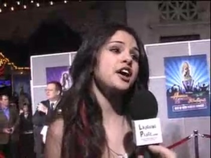Selena Gomez at the Premiere for Hannah Montana Concert 223