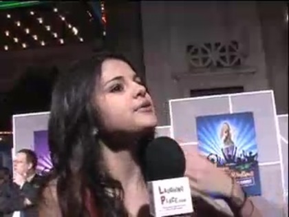 Selena Gomez at the Premiere for Hannah Montana Concert 247